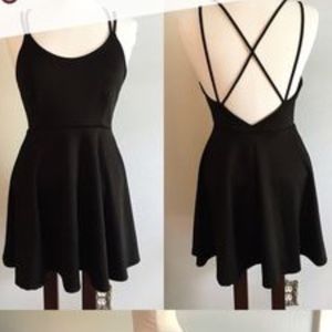 Black Skater Dress